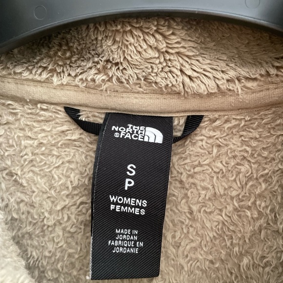 The North Face Women's Small Tan Osito Fleece Full Zip Jacket - Picture 3 of 5